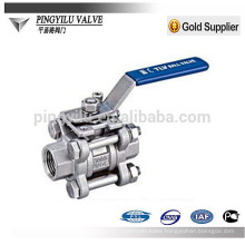Stainless steel ball valves in nitric acid DN6-DN80 JLQ11F-16P china manufacturing